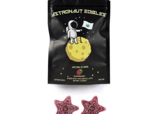 Buy Astronaut Gummy Stars 50mg – Tasty Raspberry Edibles Online