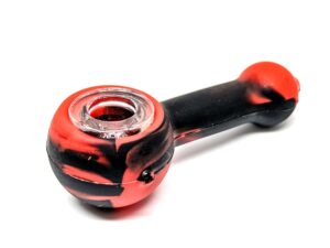 Buy Durable Red & Black Silicone Pipe Online