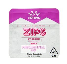 Buy Zips By Crown Shatter 1g Online – Premium & Fast Delivery